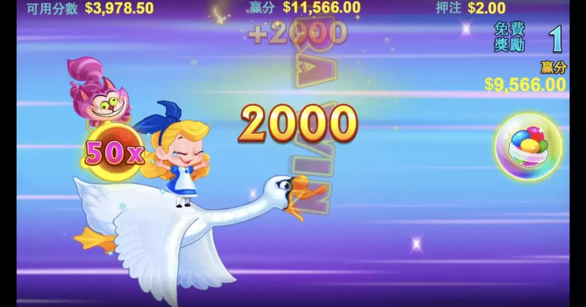 跑跑愛麗絲遊戲畫面